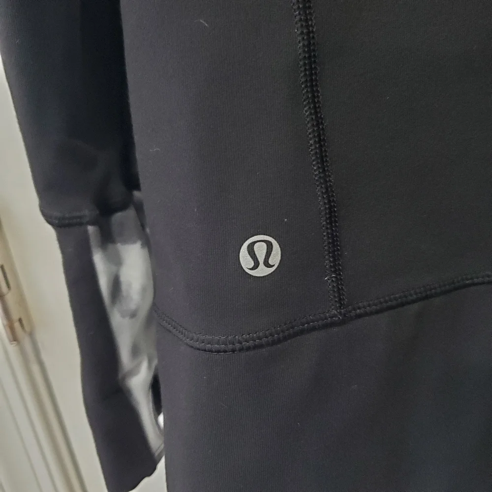 Lululemon Stride Jacket *BrushedBlack / White Coal Tinted Canvas Super Size 4